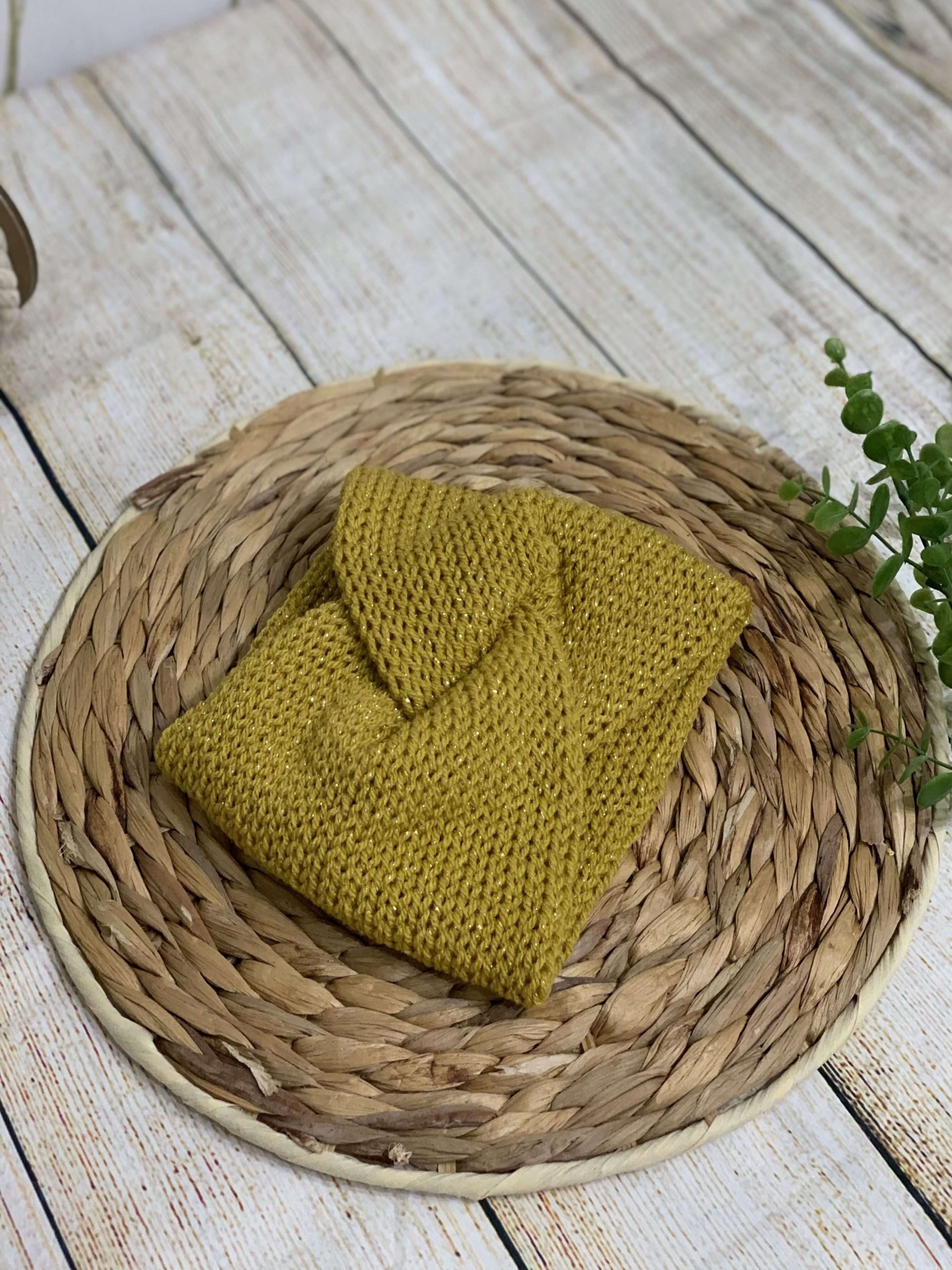 Cache oreilles moutarde